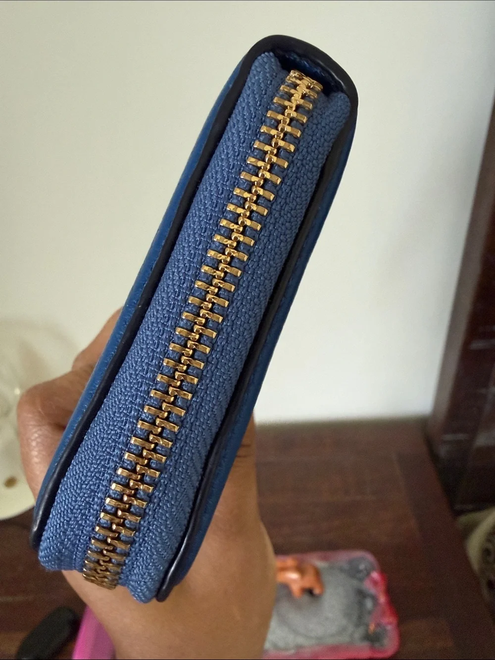 Tory Burch compact wristlet
